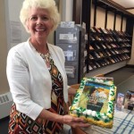 More cake for Heidi at Book Talk and Signing at the Guthrie Memorial Library-Hanover’s Public Library.